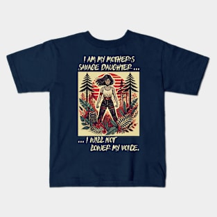 My Mother’s Savage Daughter Kids T-Shirt